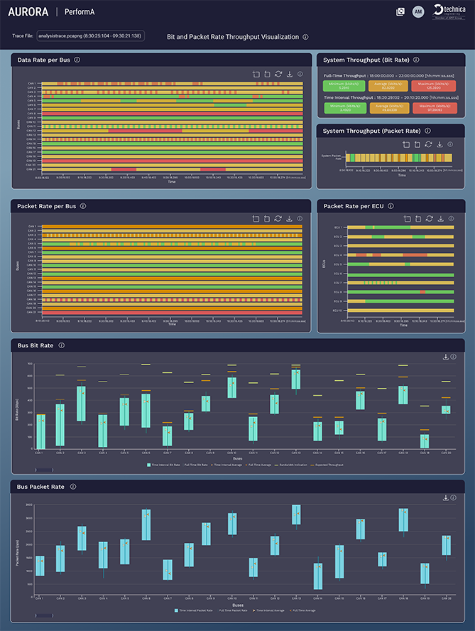 Throughput Visualization